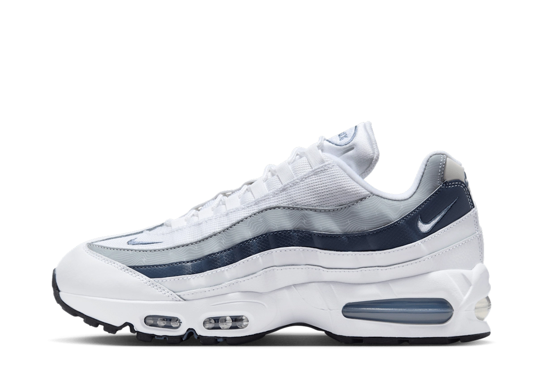 Nike Air Max 95 'Diffused Blue' (2025) White/Diffused Blue/Midnight Navy/White sneaker – authenticated on KLEKT