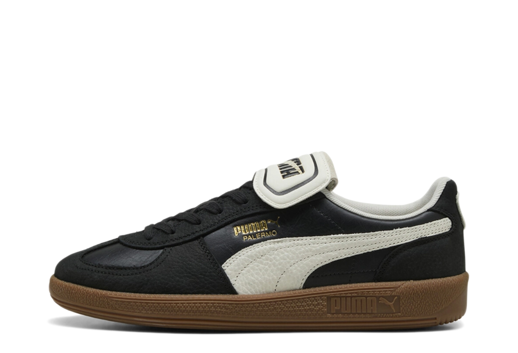Puma Palermo Premium 'Black' (2024) Black/White/Gum sneaker – authenticated on KLEKT