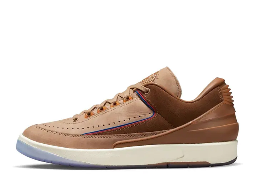 Air Jordan x Two 18 2 Low Rocky Tan (2022) ROCKY TAN/BRITISH TAN/GYM RED/TEAM ROYAL sneaker – authenticated on KLEKT