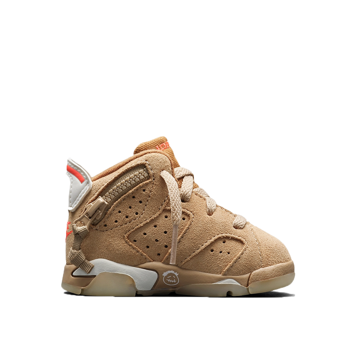 Air Jordan x Travis Scott 6 Retro British Khaki (TD) (2021) BRITISH KHAKI/SAIL/BRIGHT CRIMSON sneaker – authenticated on KLEKT