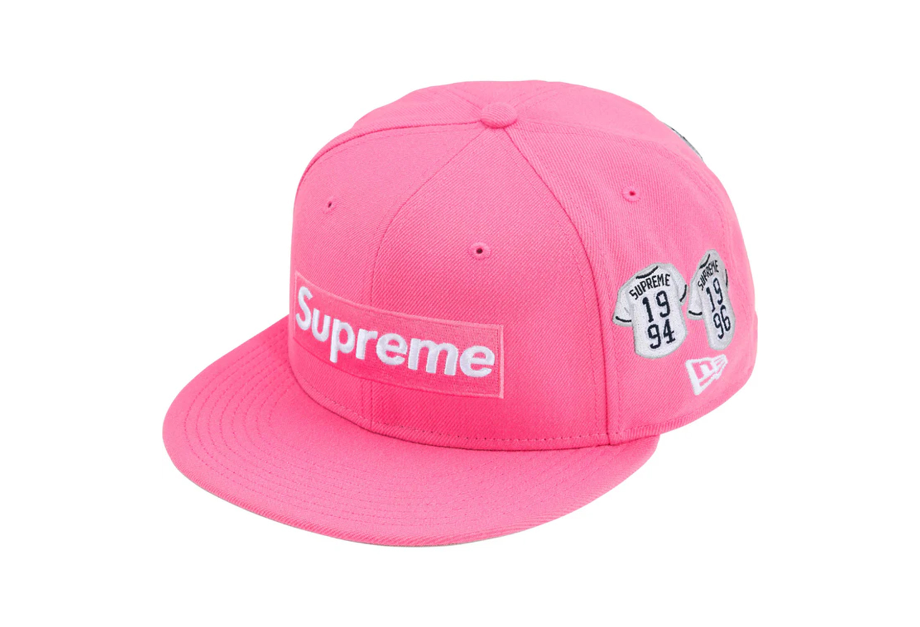 Supreme Jerseys Box Logo New Era 'Pink' (FW24) PINK sneaker – authenticated on KLEKT