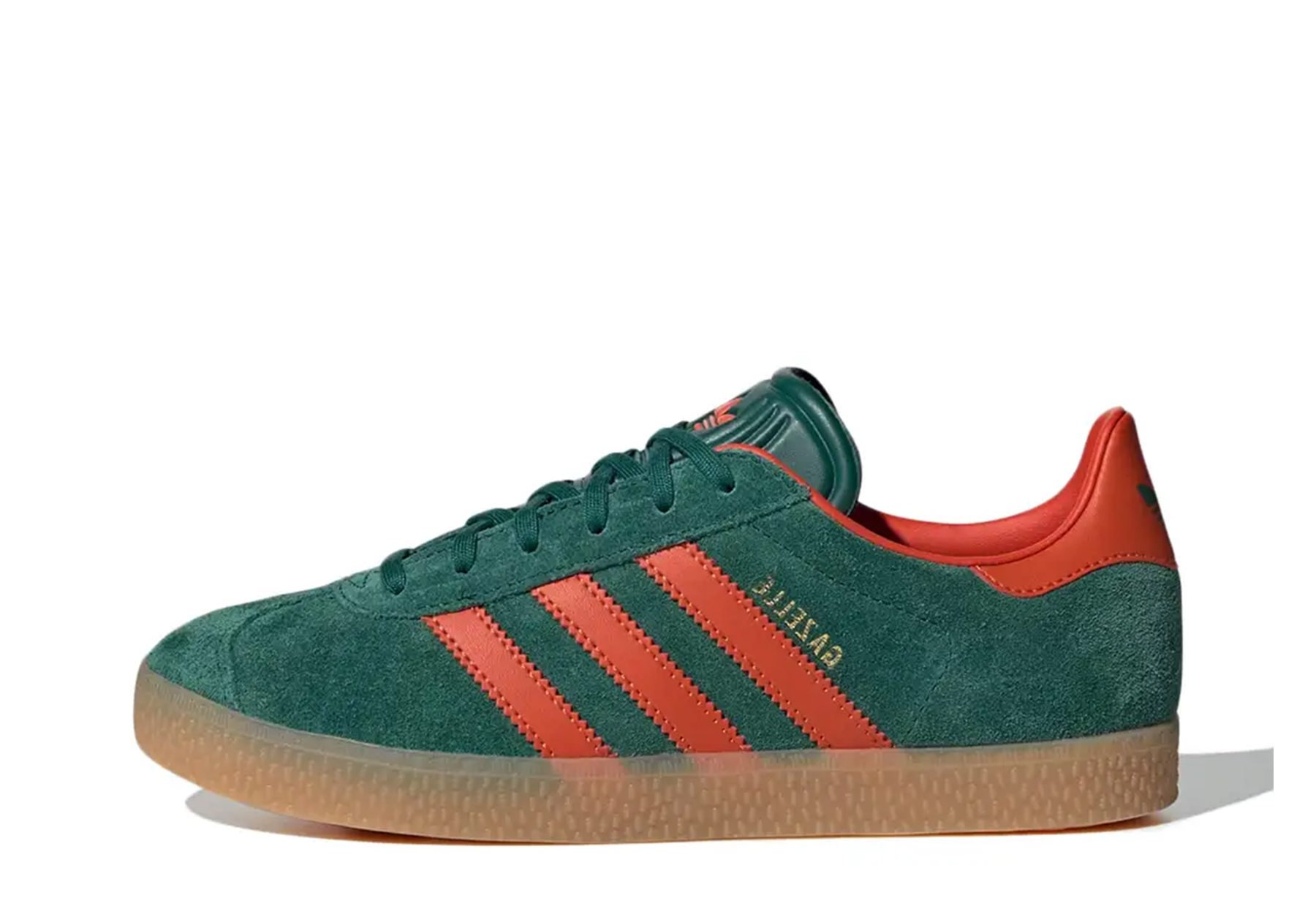 Adidas Gazelle GS 'Collegiate Green Red' (2023) GREEN/RED sneaker – authenticated on KLEKT