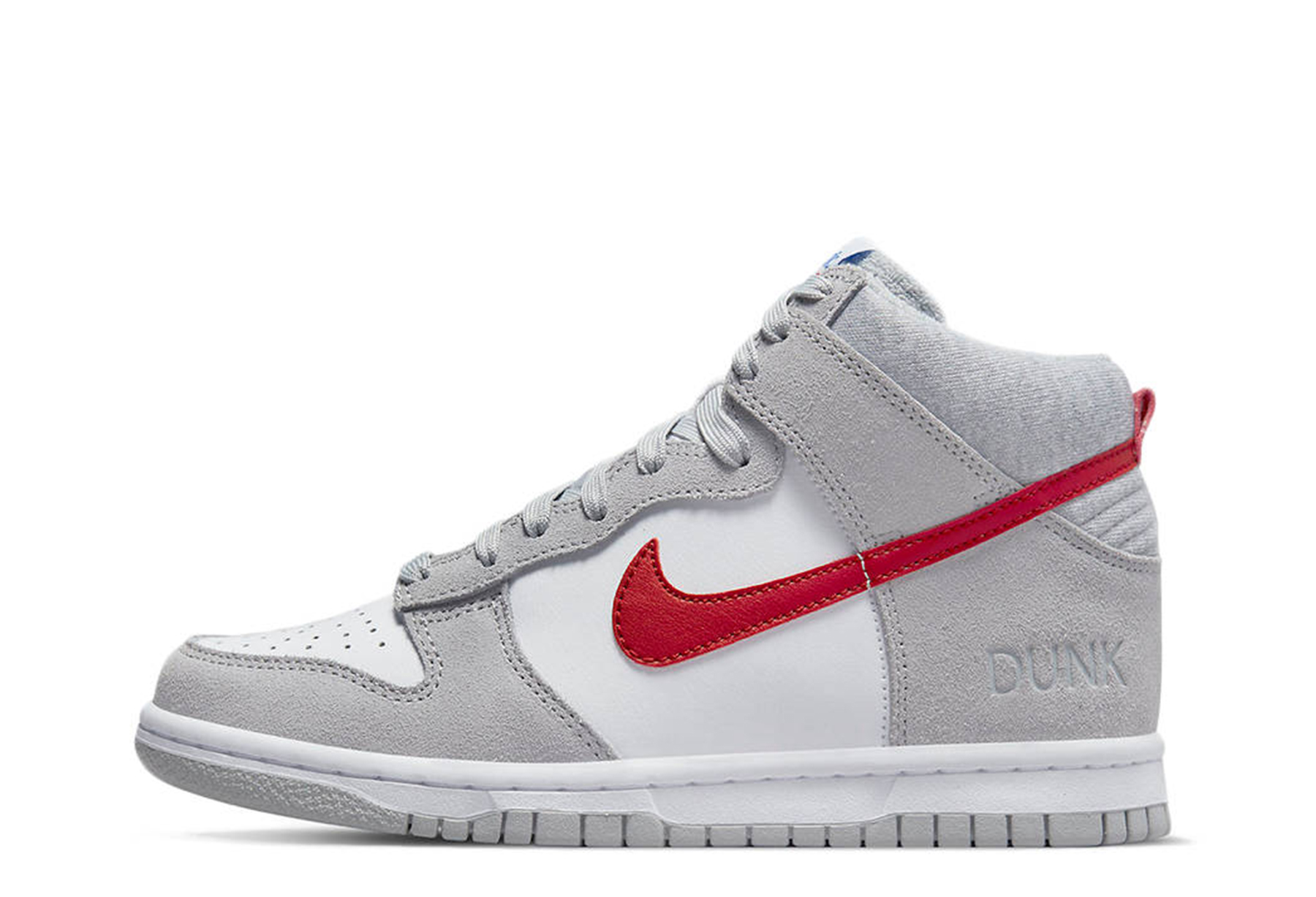 Nike Dunk High GS 'Athletic Club' GREY/WHITE sneaker – authenticated on KLEKT