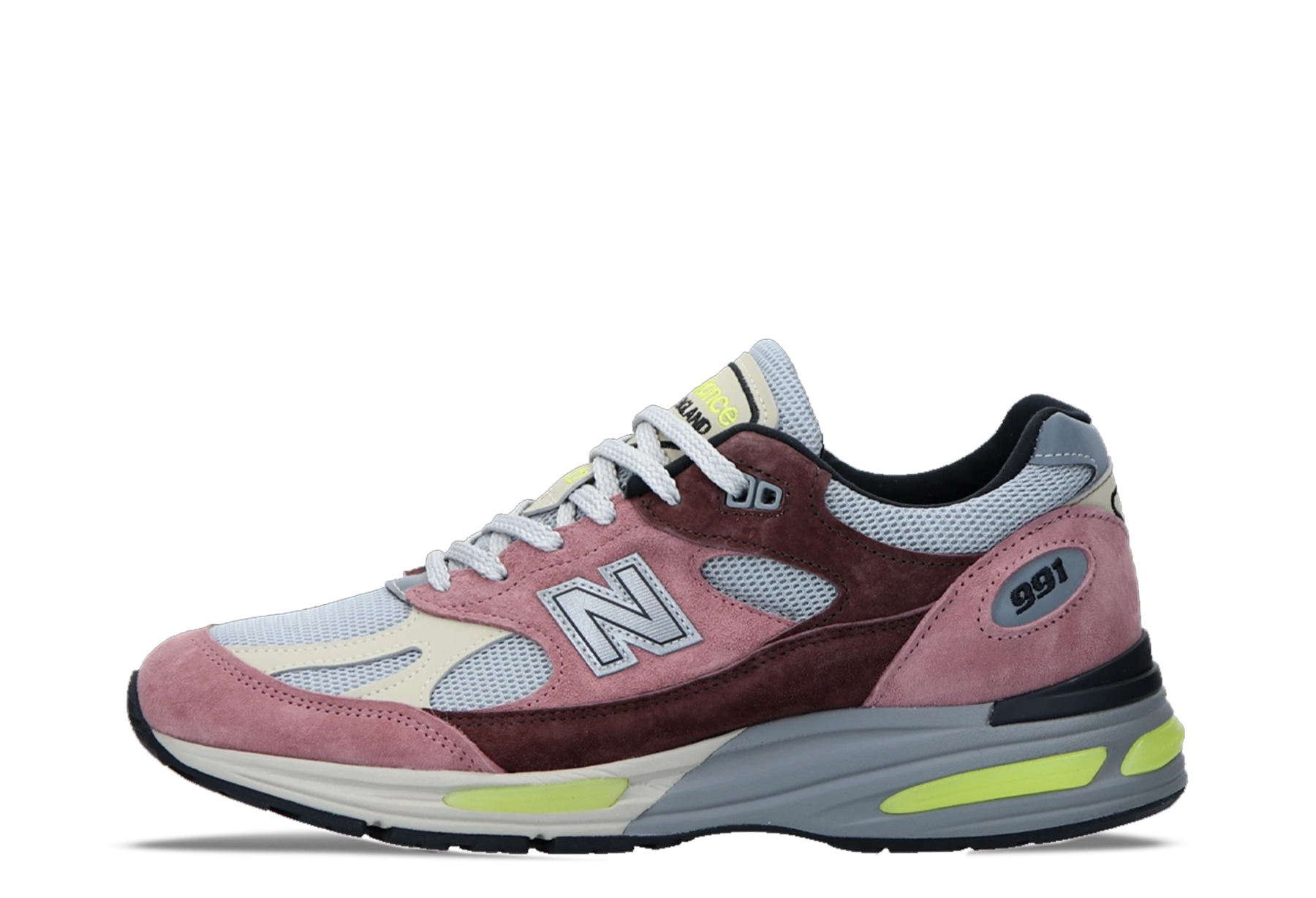 New Balance 991v2 'Rosewood' (2024) Magenta/Pink/Grey sneaker – authenticated on KLEKT