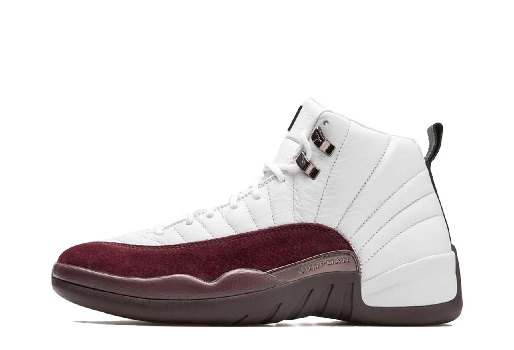 Air Jordan x A Ma Maniere 12 WMNS 'White' (2023) White/Burgundy sneaker – authenticated on KLEKT