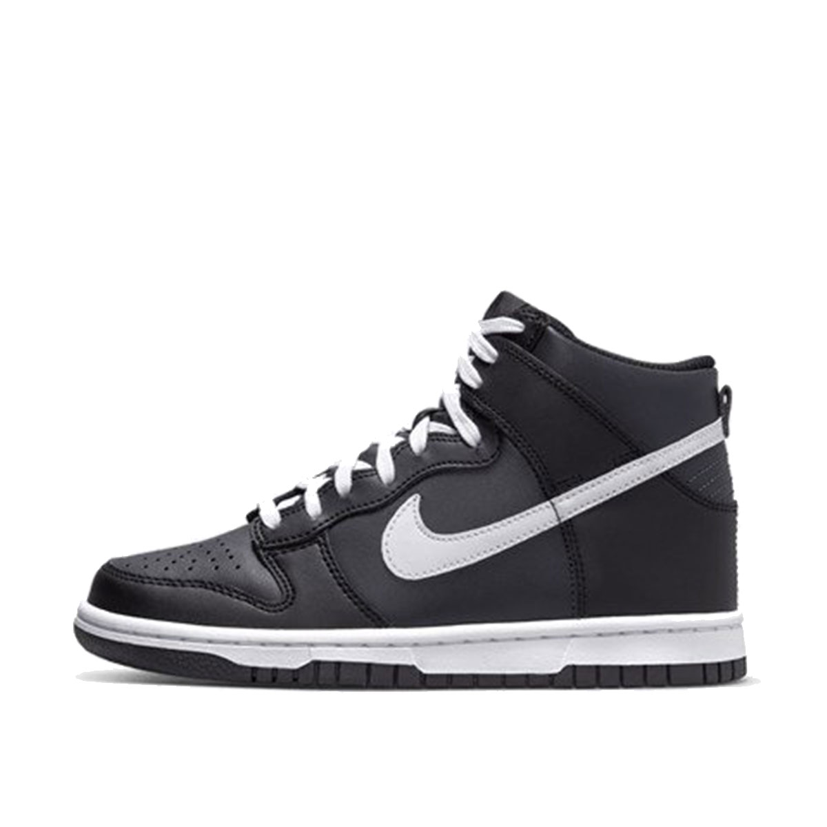 Nike Dunk High Black White (GS) (2022)  BLACK/WHITE/BLACK sneaker – authenticated on KLEKT