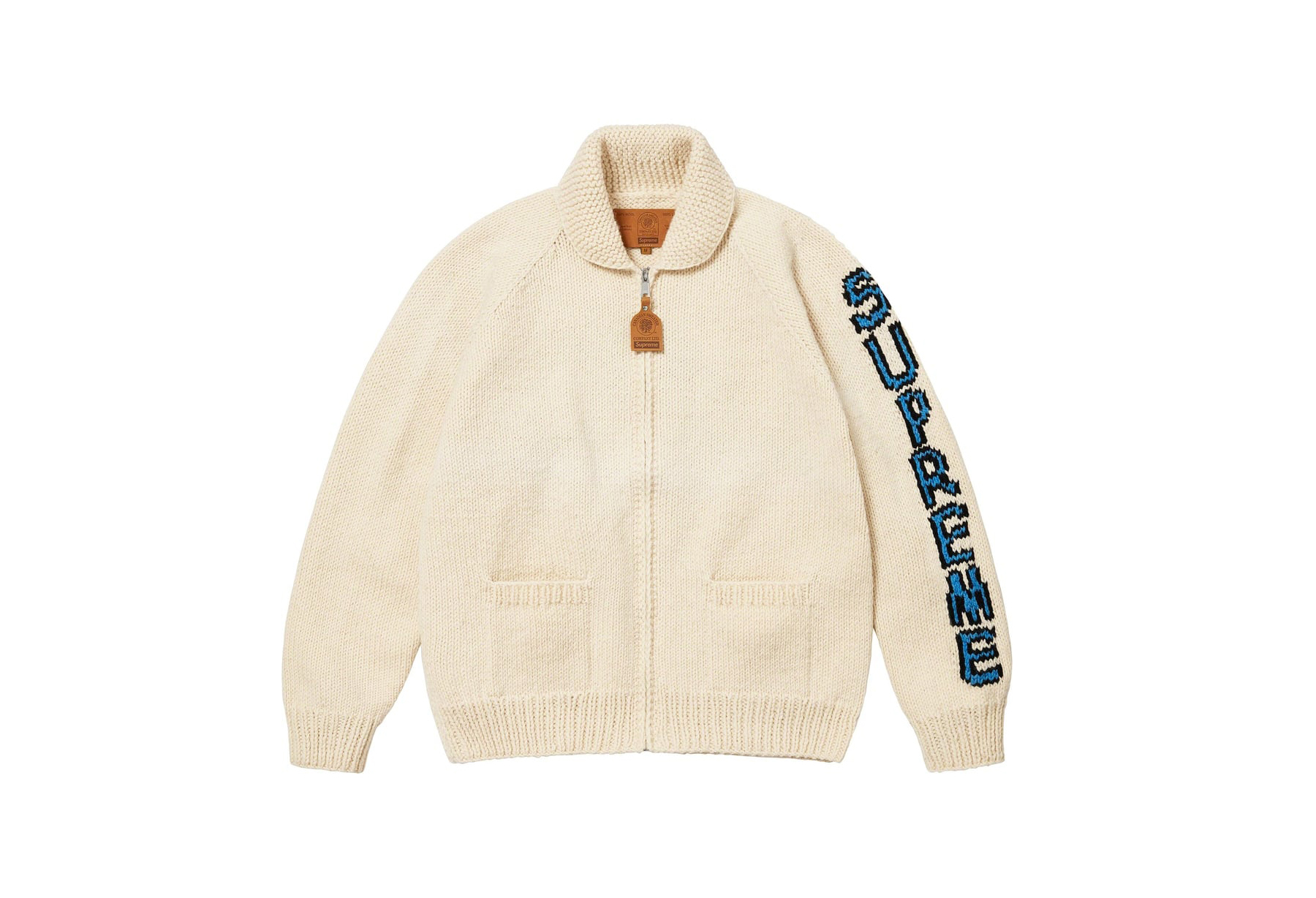 Supreme Camacho Cowichan Sweater Natural (FW23) NATURAL sneaker – authenticated on KLEKT