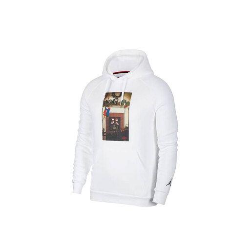 Air Jordan Jumpman Chimney Hoodie White