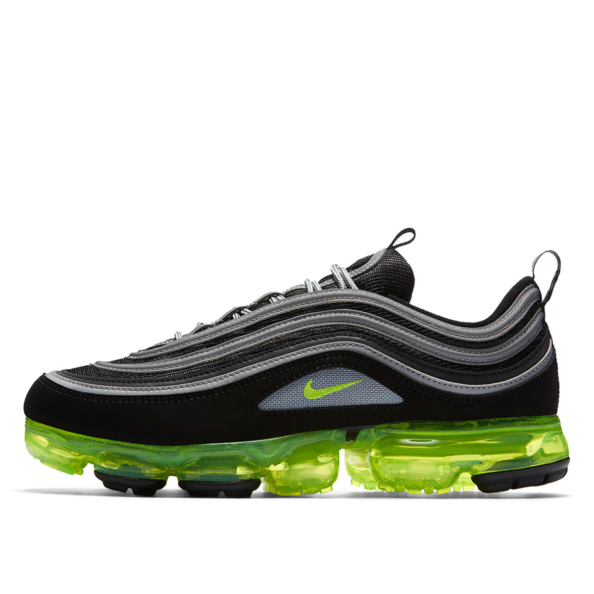 Nike Air VaporMax 97 Japan (Black/Volt-Metallic Silver-White) sneaker – authenticated on KLEKT