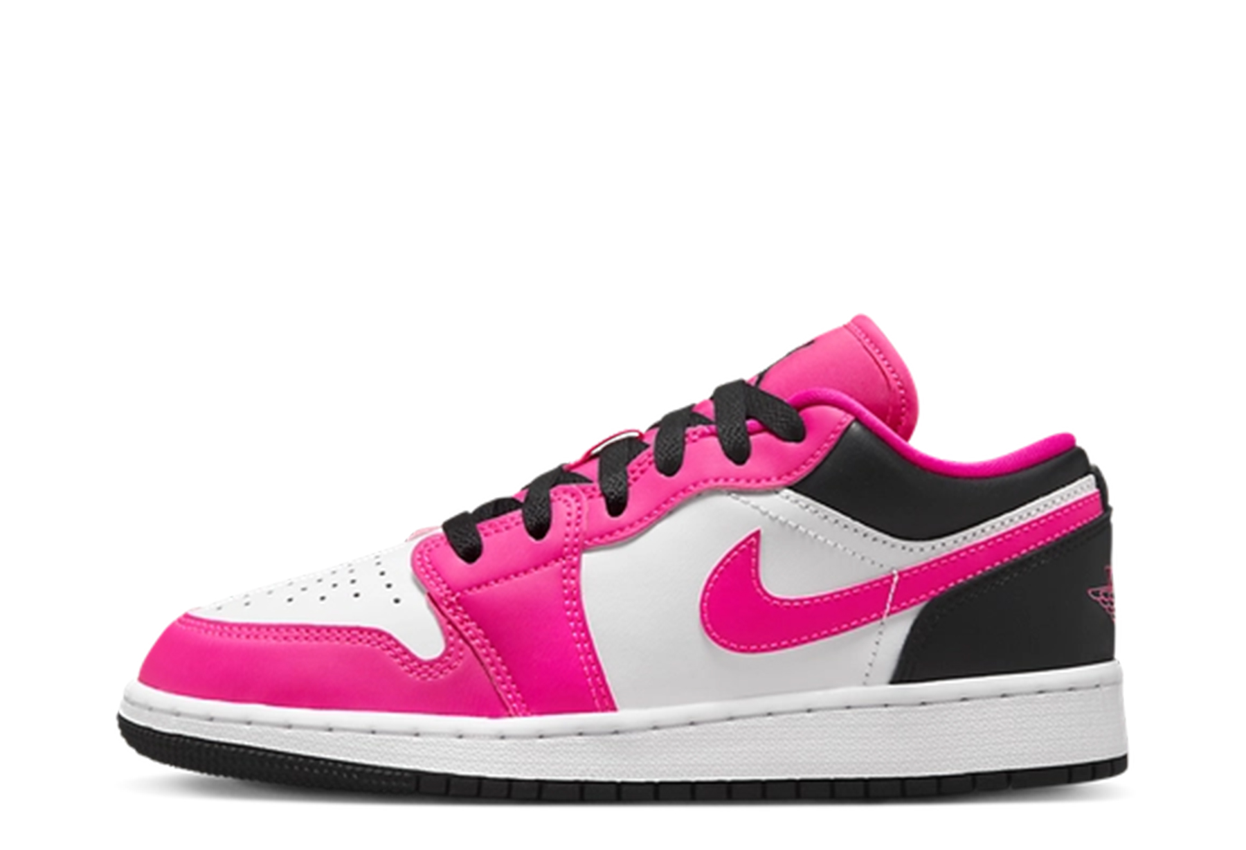 Air Jordan 1 Low GS 'Fierce Pink' (2023) Fierce Pink/Black/White sneaker – authenticated on KLEKT