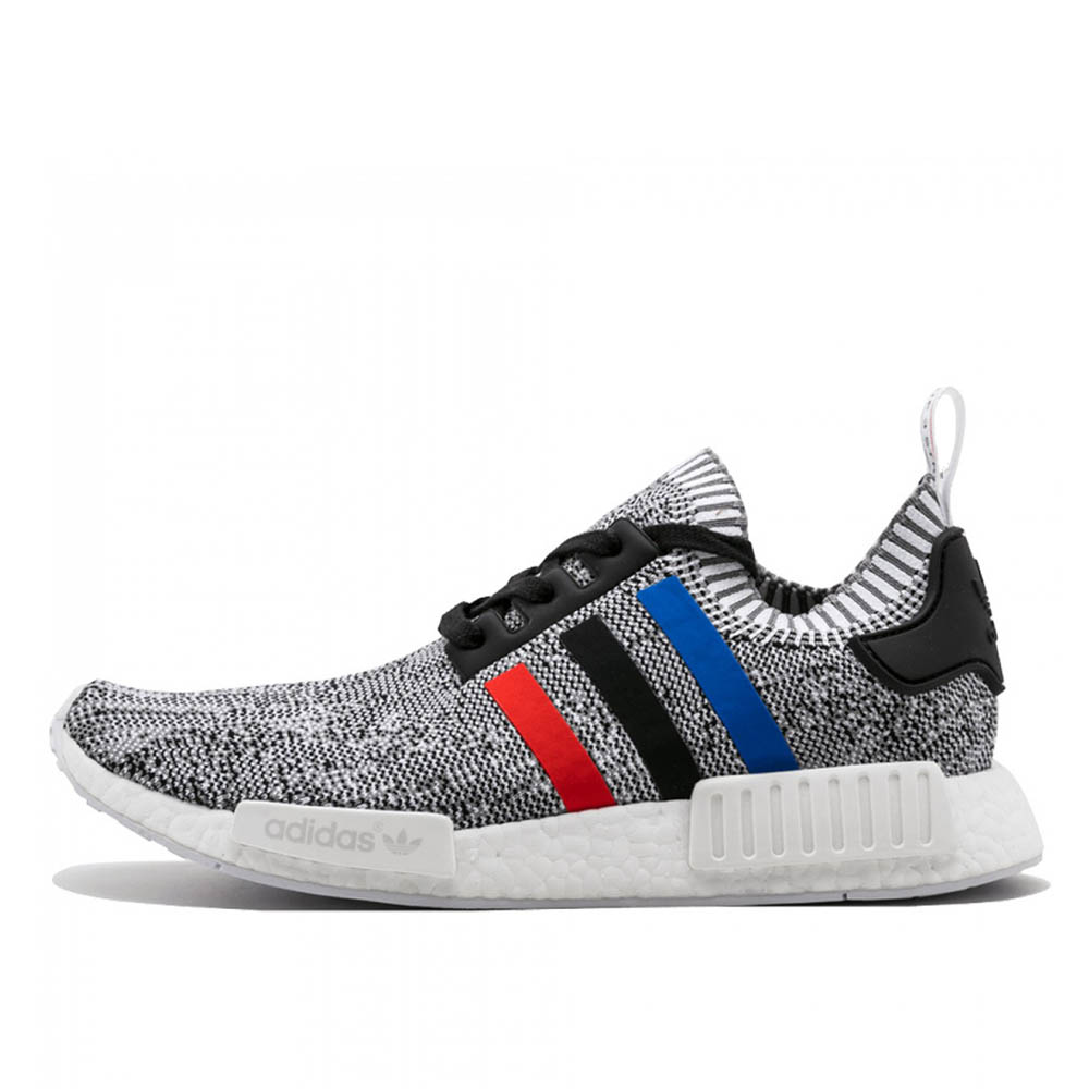 Adidas NMD R1 PK Tri Color Colour Stripes White Grey sneaker – authenticated on KLEKT