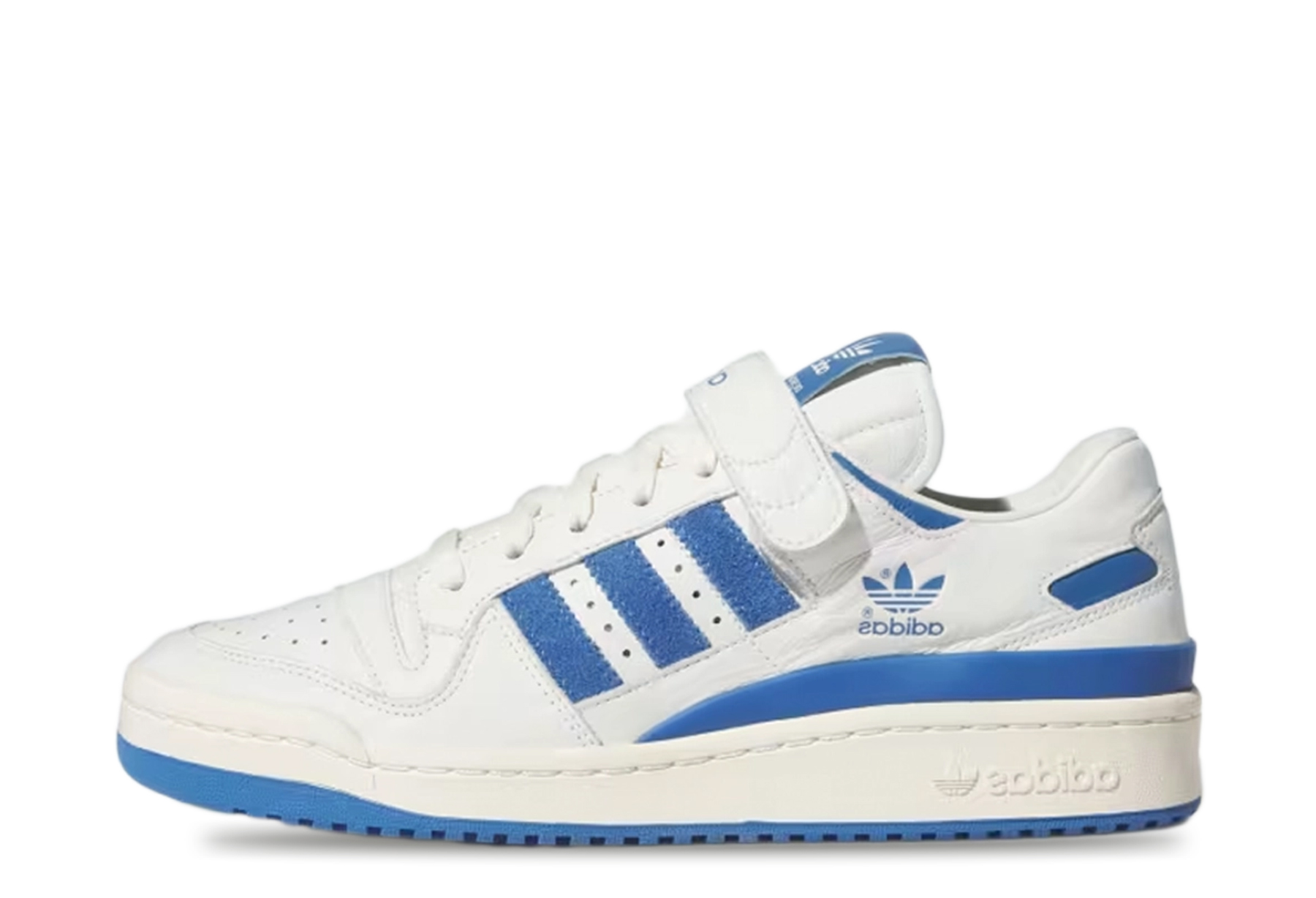 Adidas Forum 84 Low 'Cloud White' (2024) Cloud White/Trace Royal/Cream White sneaker – authenticated on KLEKT