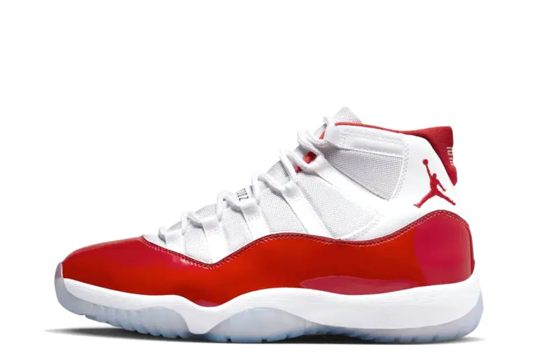 Air Jordan 11 'Cherry' (2022) WHITE/VARSITY RED-BLACK sneaker – authenticated on KLEKT