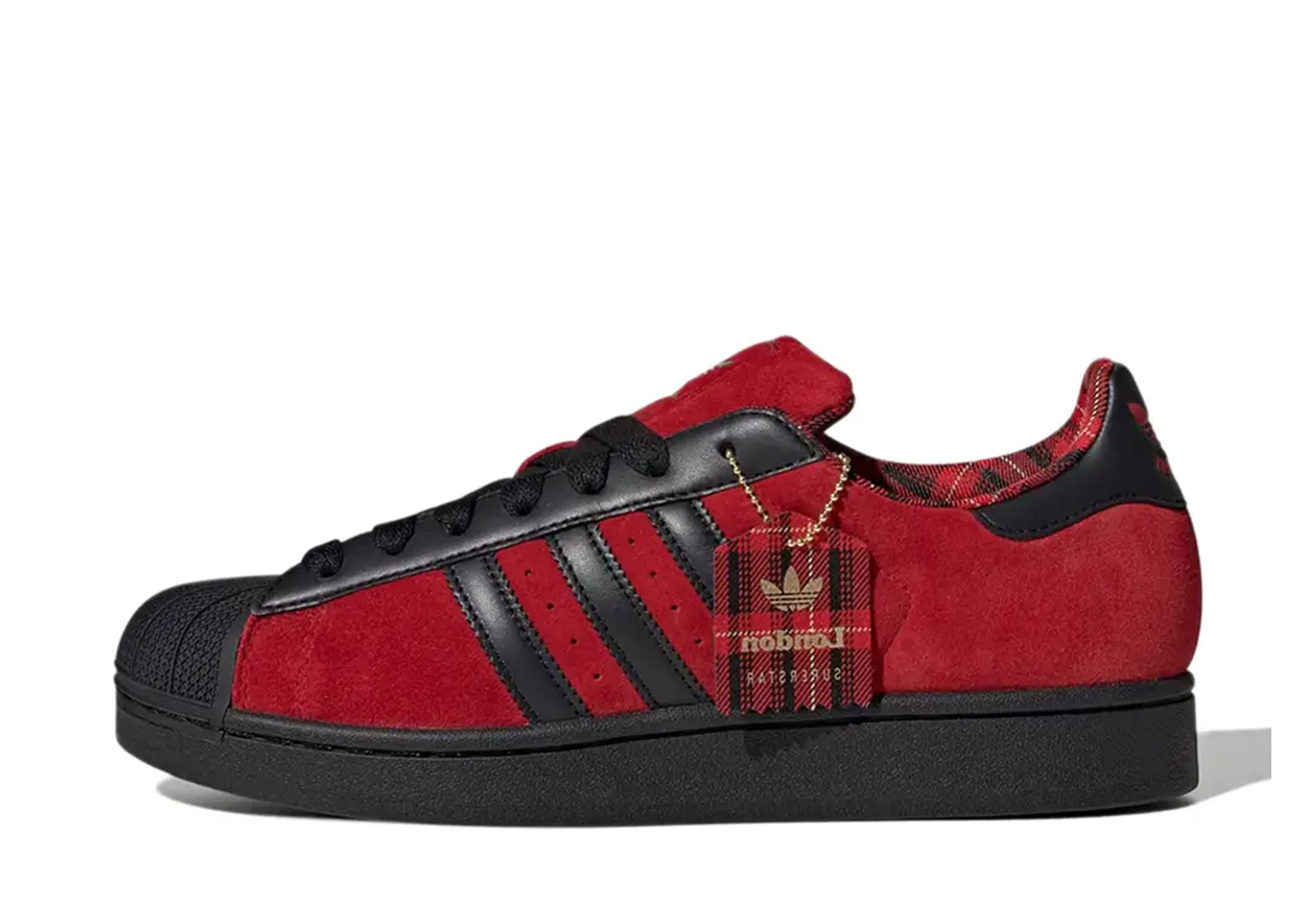 Adidas Superstar II London 'Better Scarlet' (2025) RED sneaker – authenticated on KLEKT