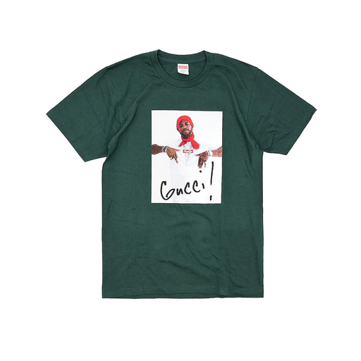 Supreme Gucci Mane T-Shirt Tee Forest Green (FW16)