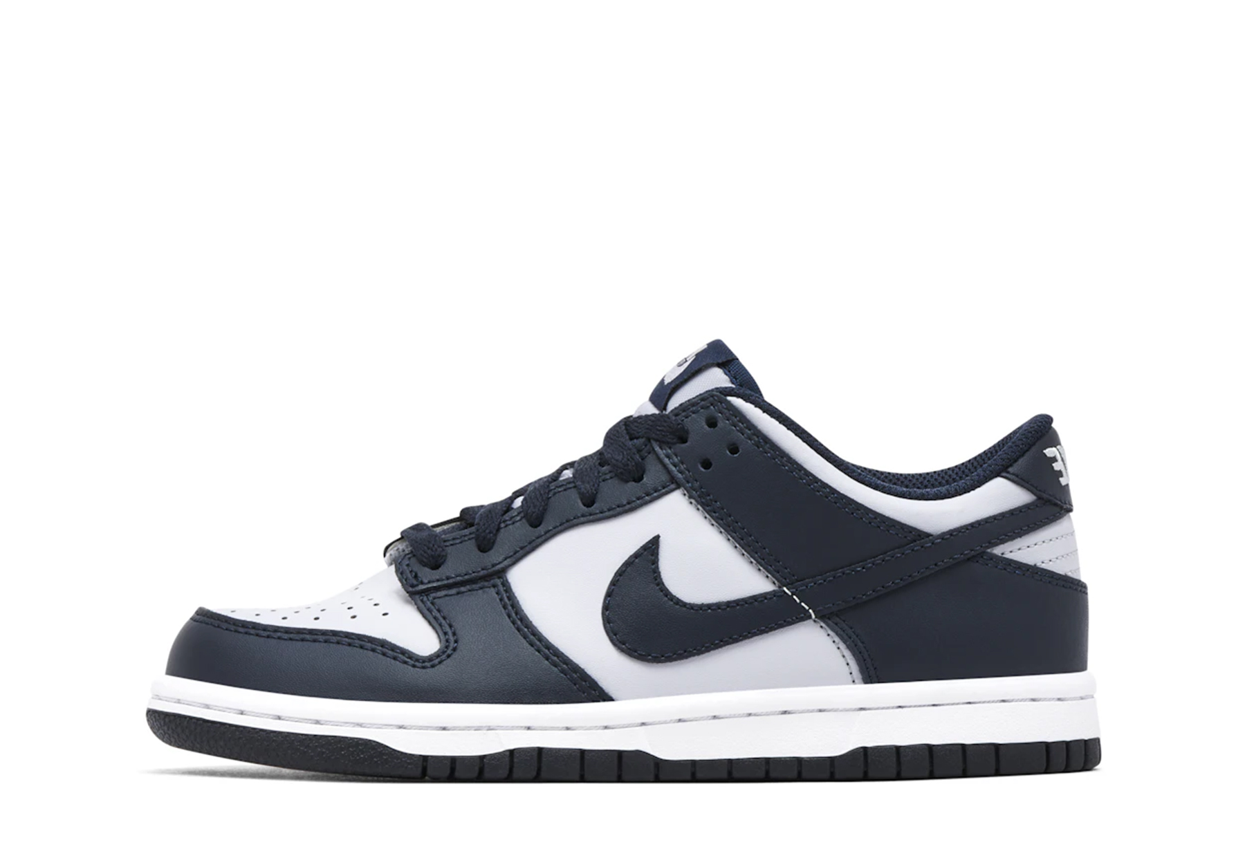 Nike Dunk Low GS 'Georgetown' (2021) Wolf Grey/Dark Obsidian/Total Orange sneaker – authenticated on KLEKT