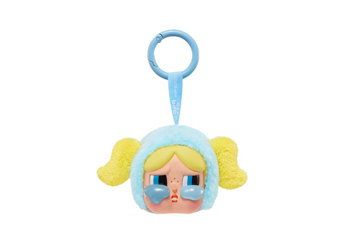 Pop Mart CRYBABY x Powerpuff Girls Series 'Bubbles' Vinyl Face Plush (2024)
