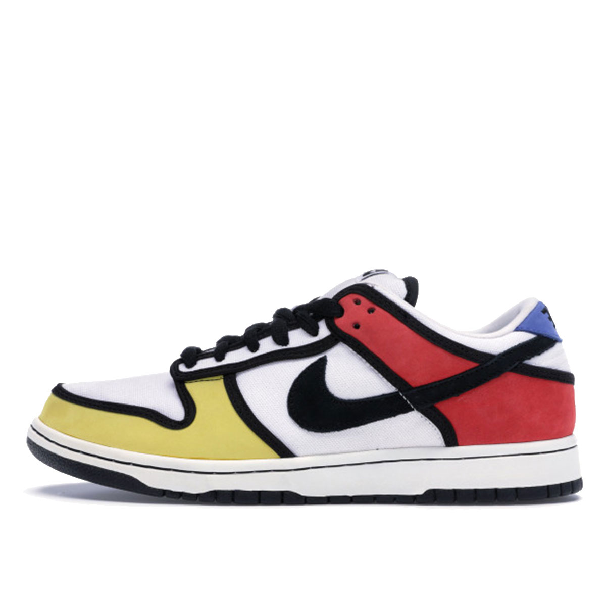 Nike SB Dunk Low Piet Mondrian (2008) ZEST/BLACK sneaker – authenticated on KLEKT