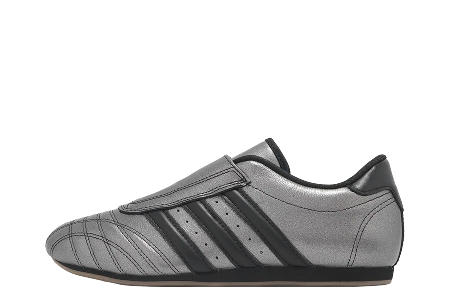 Adidas Taekwondo WMNS 'Metallic Grey Black' (2025) GREY/BLACK sneaker – authenticated on KLEKT