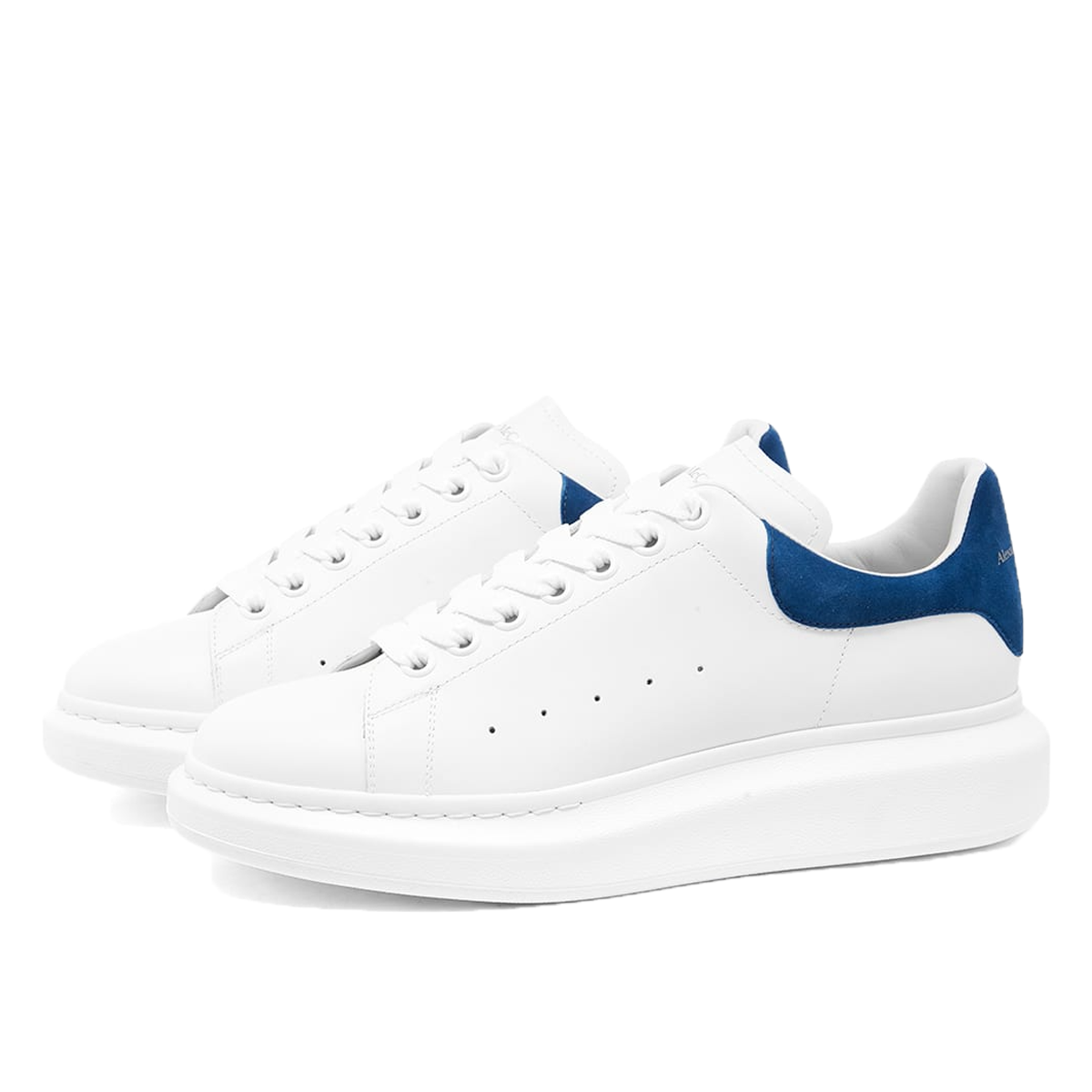 Luxury Alexander McQueen Oversized Worker Blue WHITE/WORKER BLUE sneaker – authenticated on KLEKT