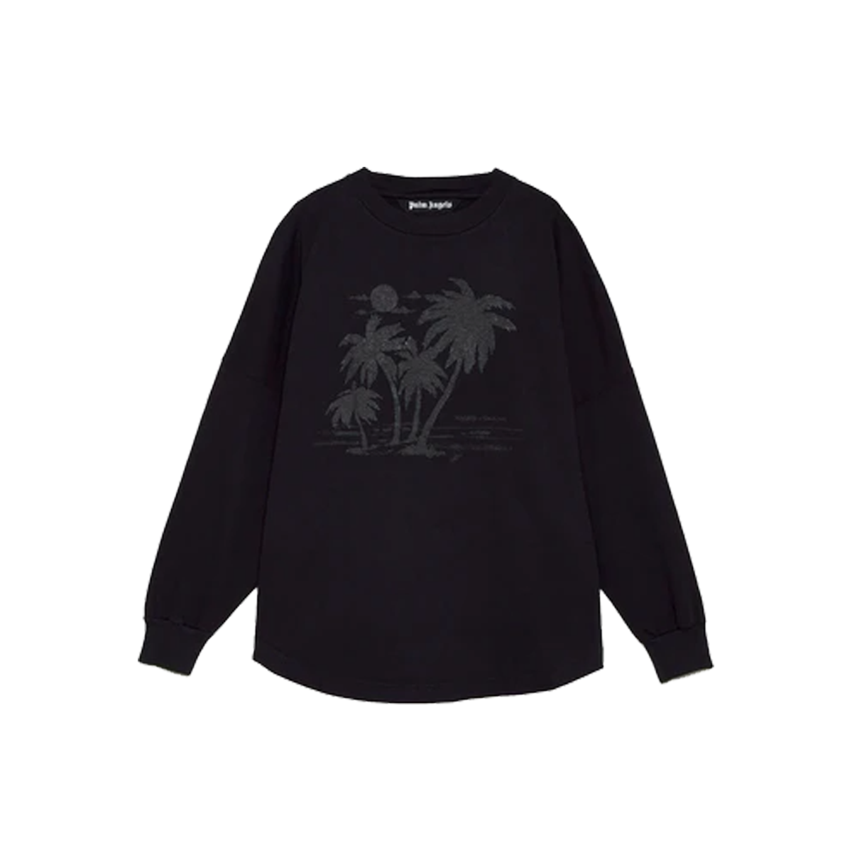 Palm Angles x Team Wang Palm Trees L/S T-shirt Black (SS21) BLACK sneaker – authenticated on KLEKT