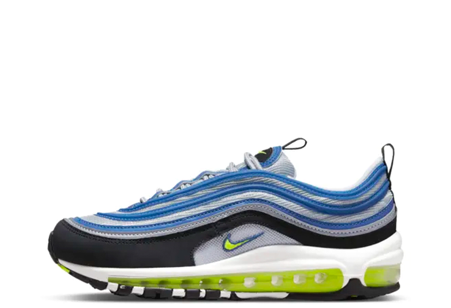 Nike Air Max 97 OG WMNS Atlantic Blue Voltage Yellow (2022) Atlantic Blue/Voltage Yellow sneaker – authenticated on KLEKT