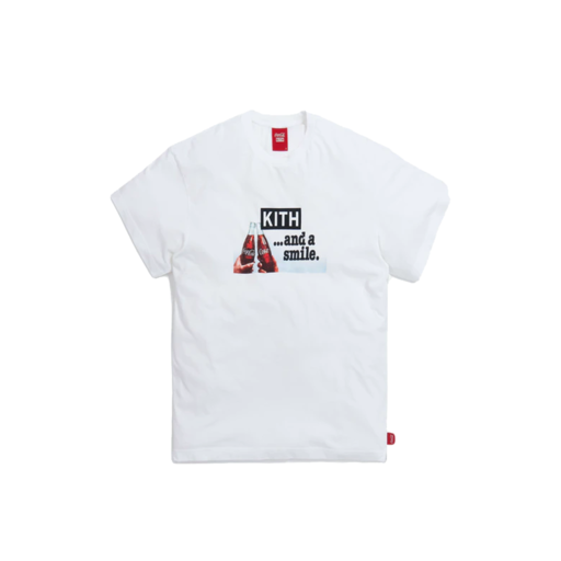 Kith x Coca-Cola Smile Vintage Tee White (2020)