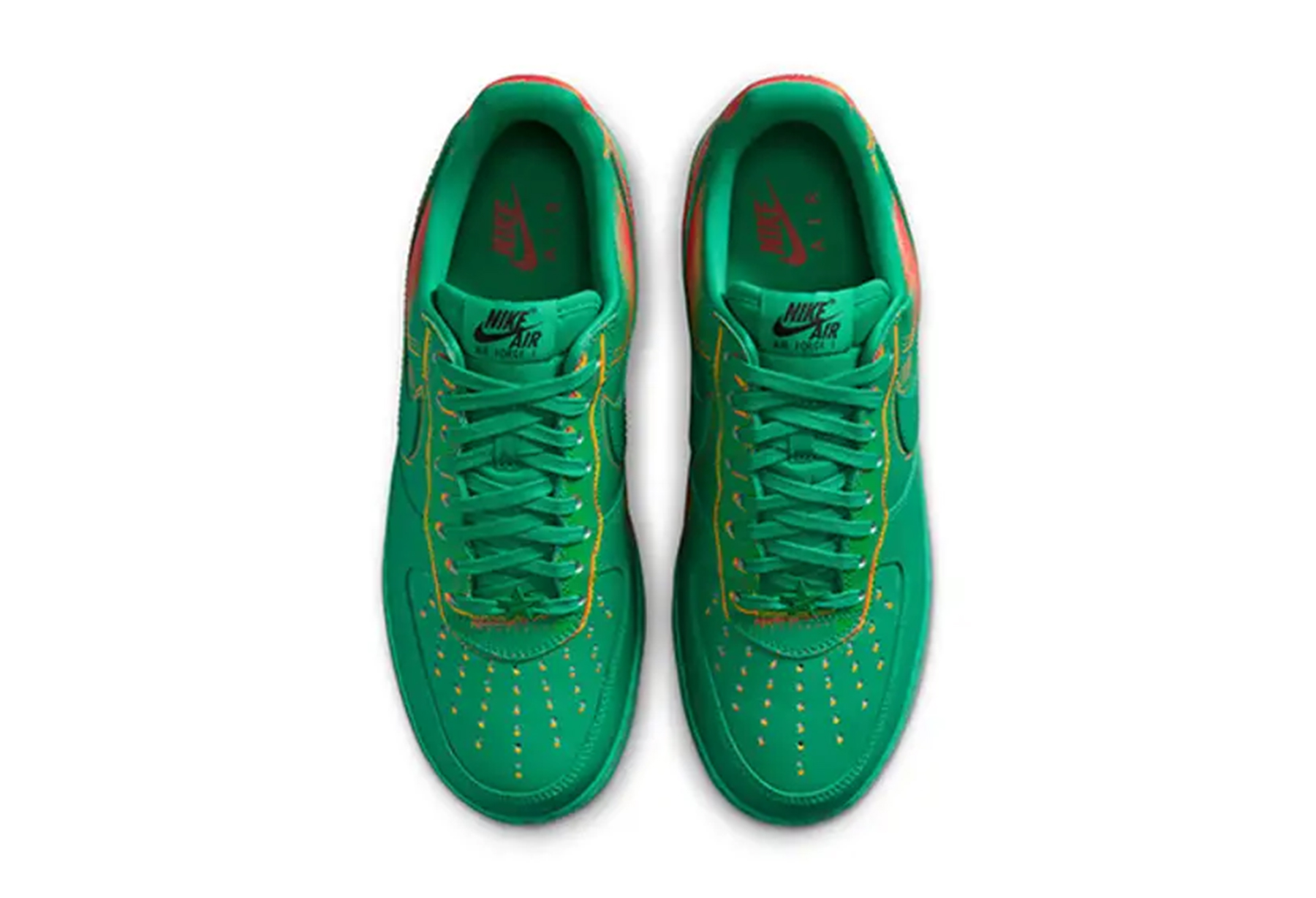 Nike Air Force 1 Low 'Spray Paint' (2026) GREEN sneaker – authenticated on KLEKT