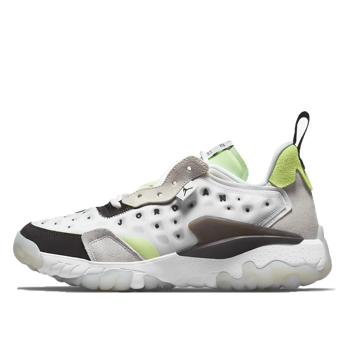 Air Jordan Delta 2 'Grey Fog' (2021) WHITE/BLACK/BARELY VOLT/GREY sneaker – authenticated on KLEKT