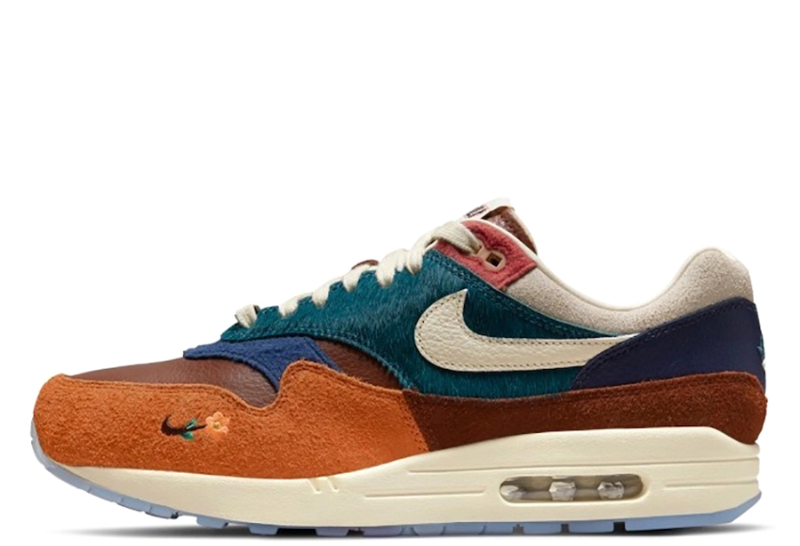 Nike Air Max 1 x Kasina Won Ang Orange (2022) ORANGE/GREEN/BLUE/OFF WHITE sneaker – authenticated on KLEKT
