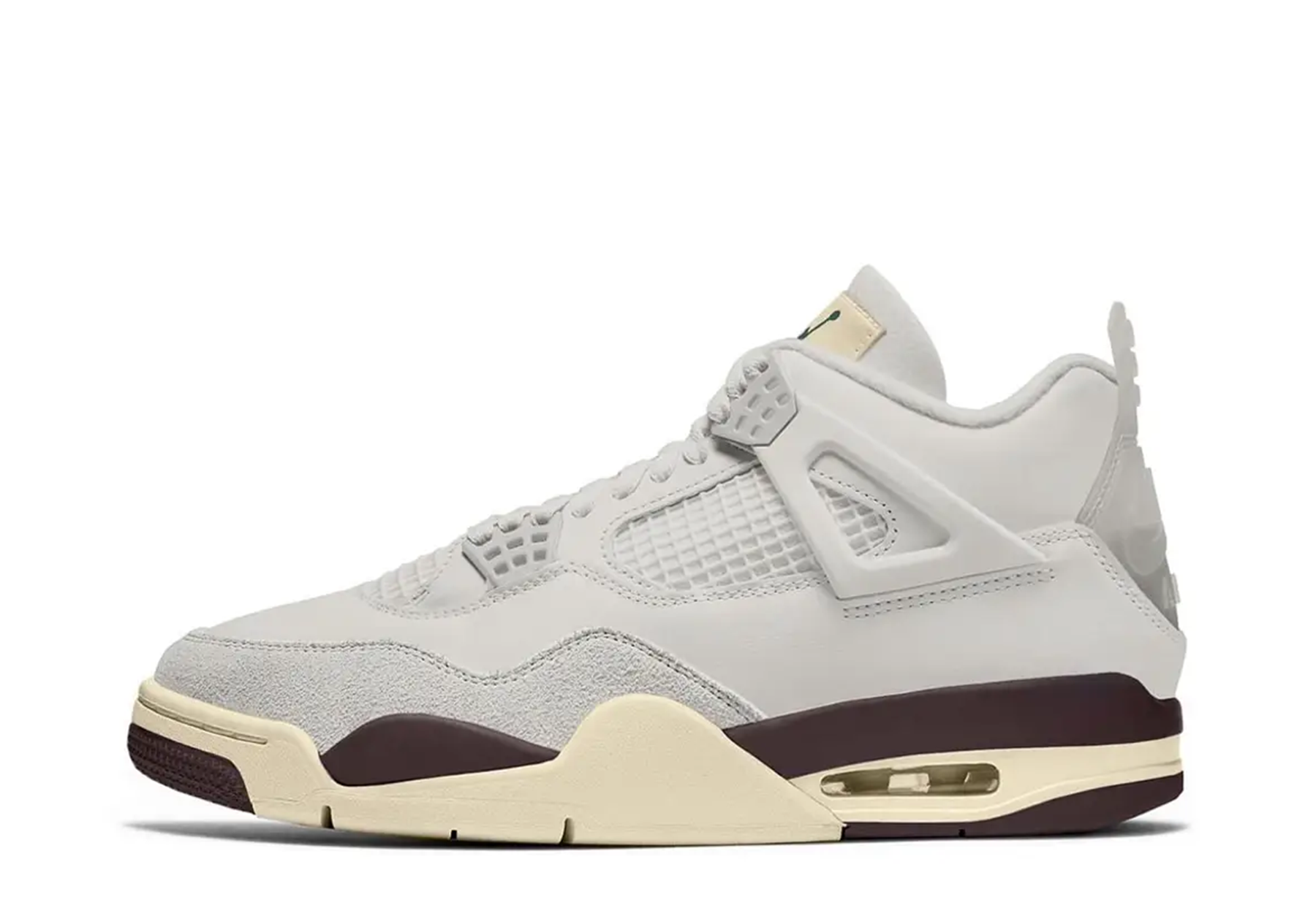 Air Jordan x A Ma Maniére 4 WMNS 'Phantom' (2024) Phantom/Burgundy Crush sneaker – authenticated on KLEKT