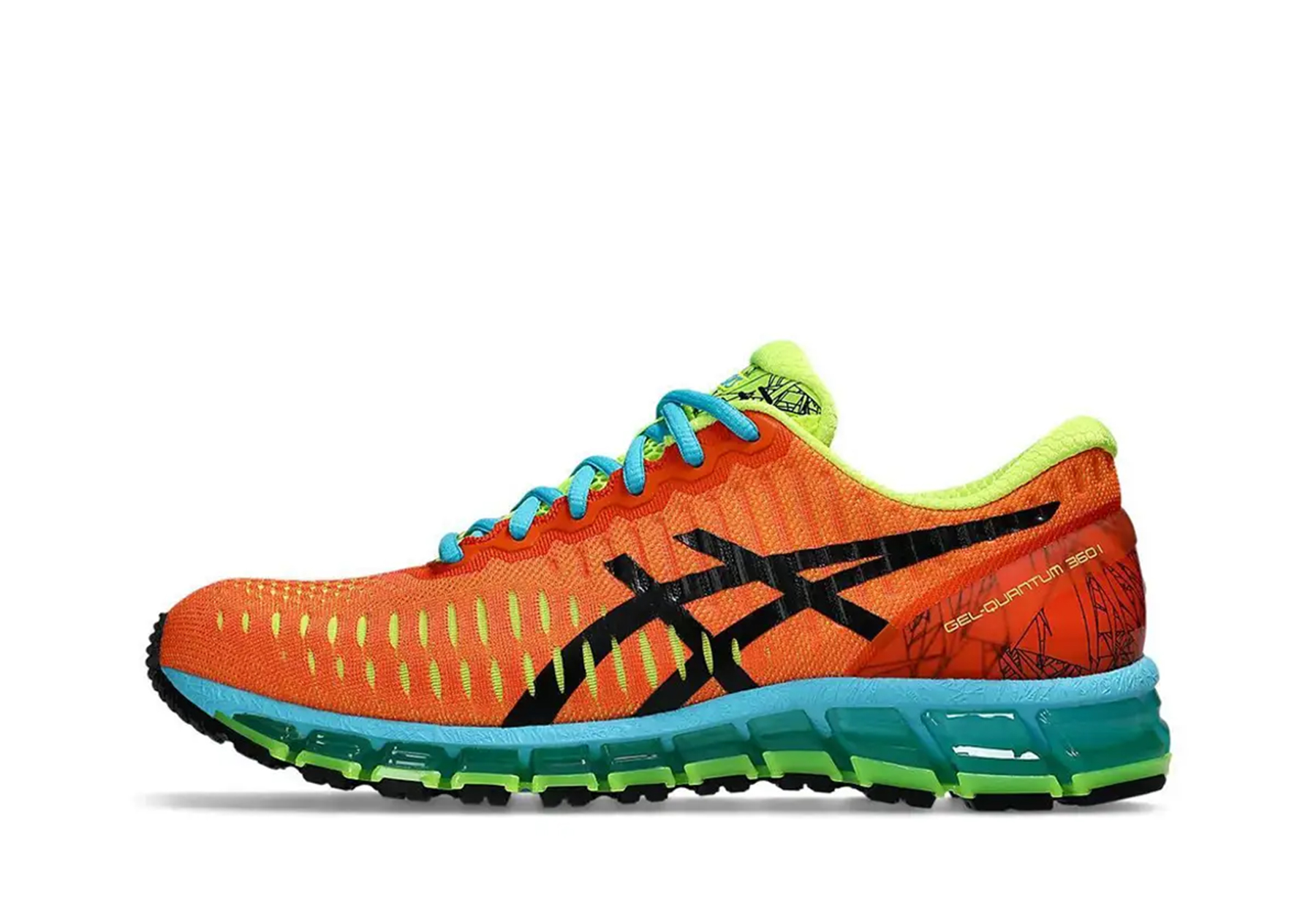 Asics Gel-Quantum 360 'Habanero Aqua' (2025) ORANGE sneaker – authenticated on KLEKT