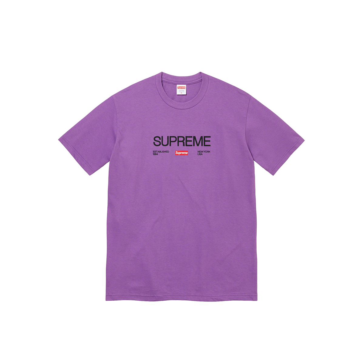 Supreme Est. 1994 Tee Purple (FW21) PURPLE sneaker – authenticated on KLEKT