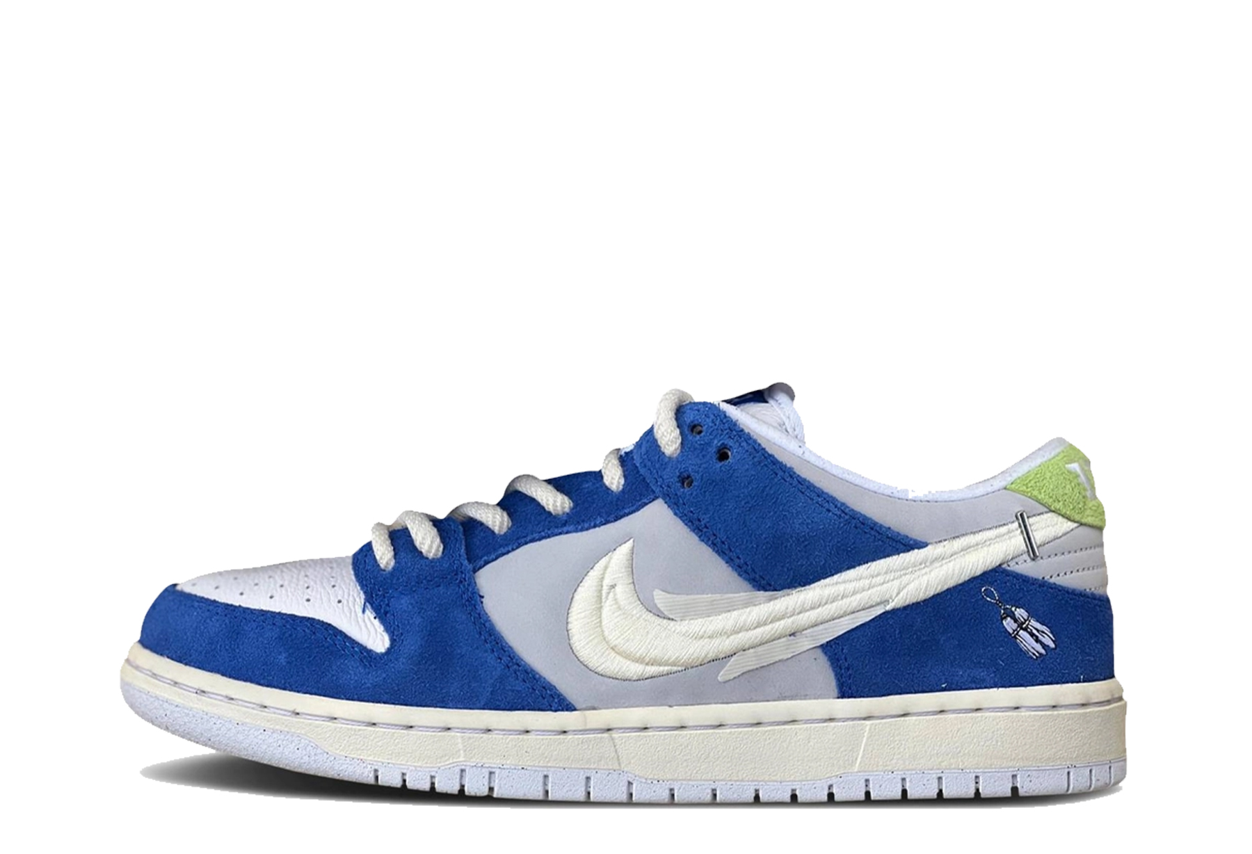 Nike SB x Fly Streetwear Dunk Low Pro 'Game Royal' (2023) Game Royal/Sail/Grey Fog sneaker – authenticated on KLEKT