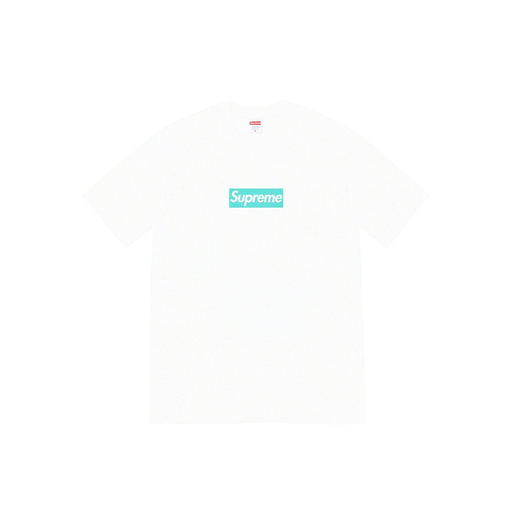 Supreme x Tiffany & Co. Box Logo Tee White (FW21)
