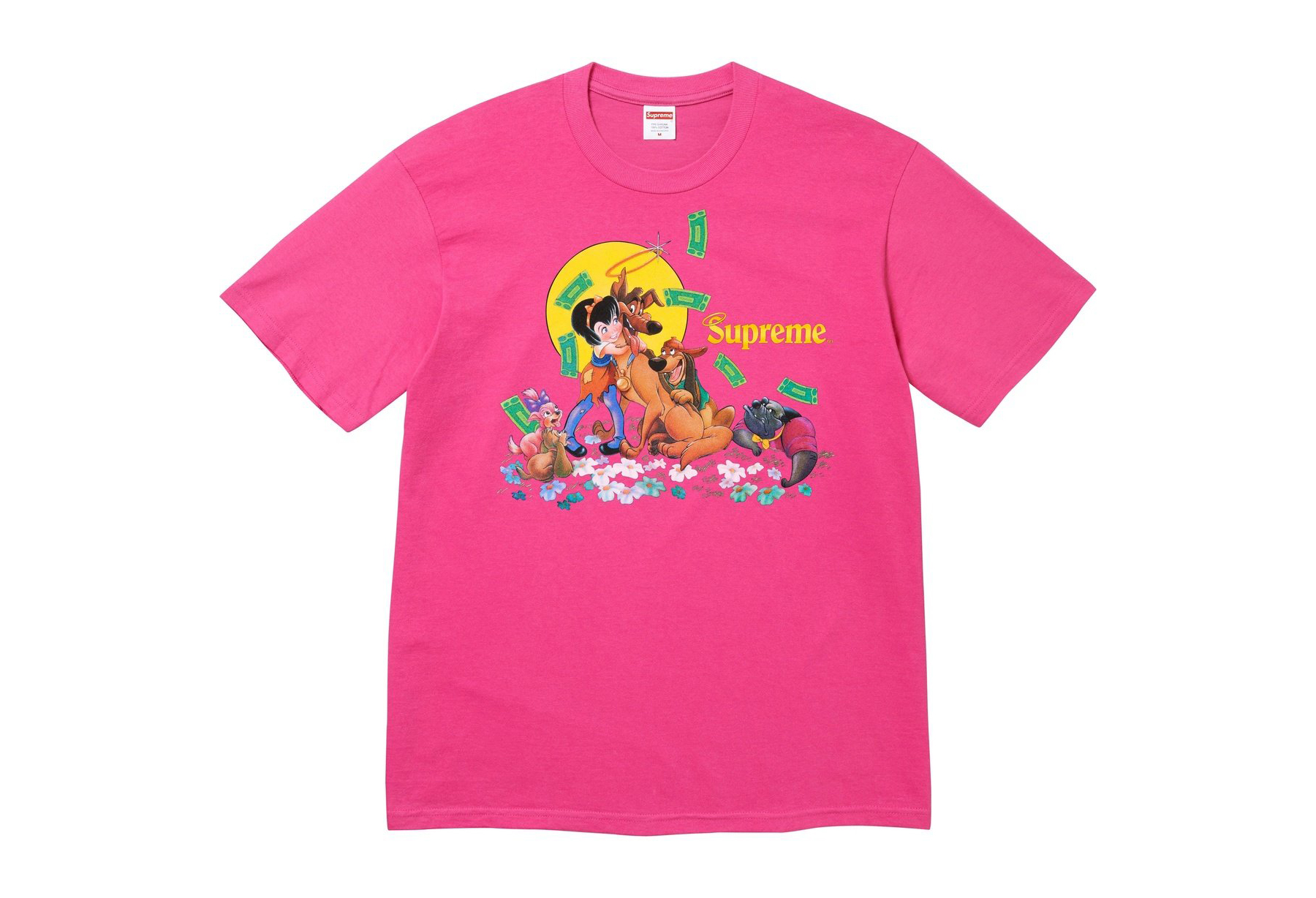 Supreme All Dogs Go To Heaven Tee 'Fuchsia' (FW25) FUCHSIA sneaker – authenticated on KLEKT