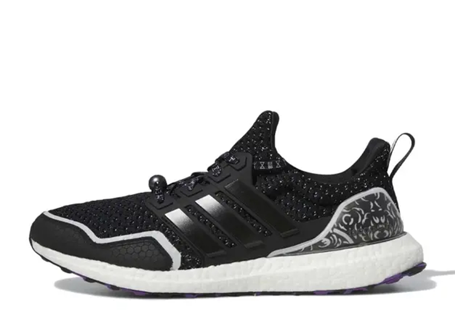 Adidas x Marvel Ultra Boost 5.0 DNA Black Panther (2022) Core Black / Cloud White / Tribe Purple sneaker – authenticated on KLEKT