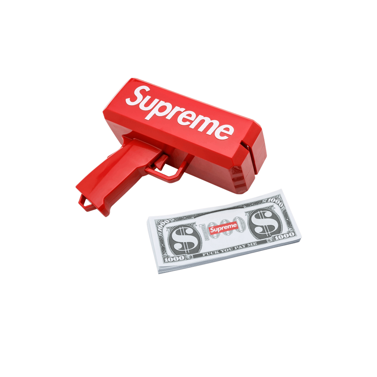 Supreme Cash Cannon (SS17) RED sneaker – authenticated on KLEKT