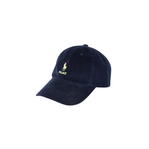 Palace x Polo Ralph Lauren Classic Polo Cap Corduroy Aviator Navy (FW18)