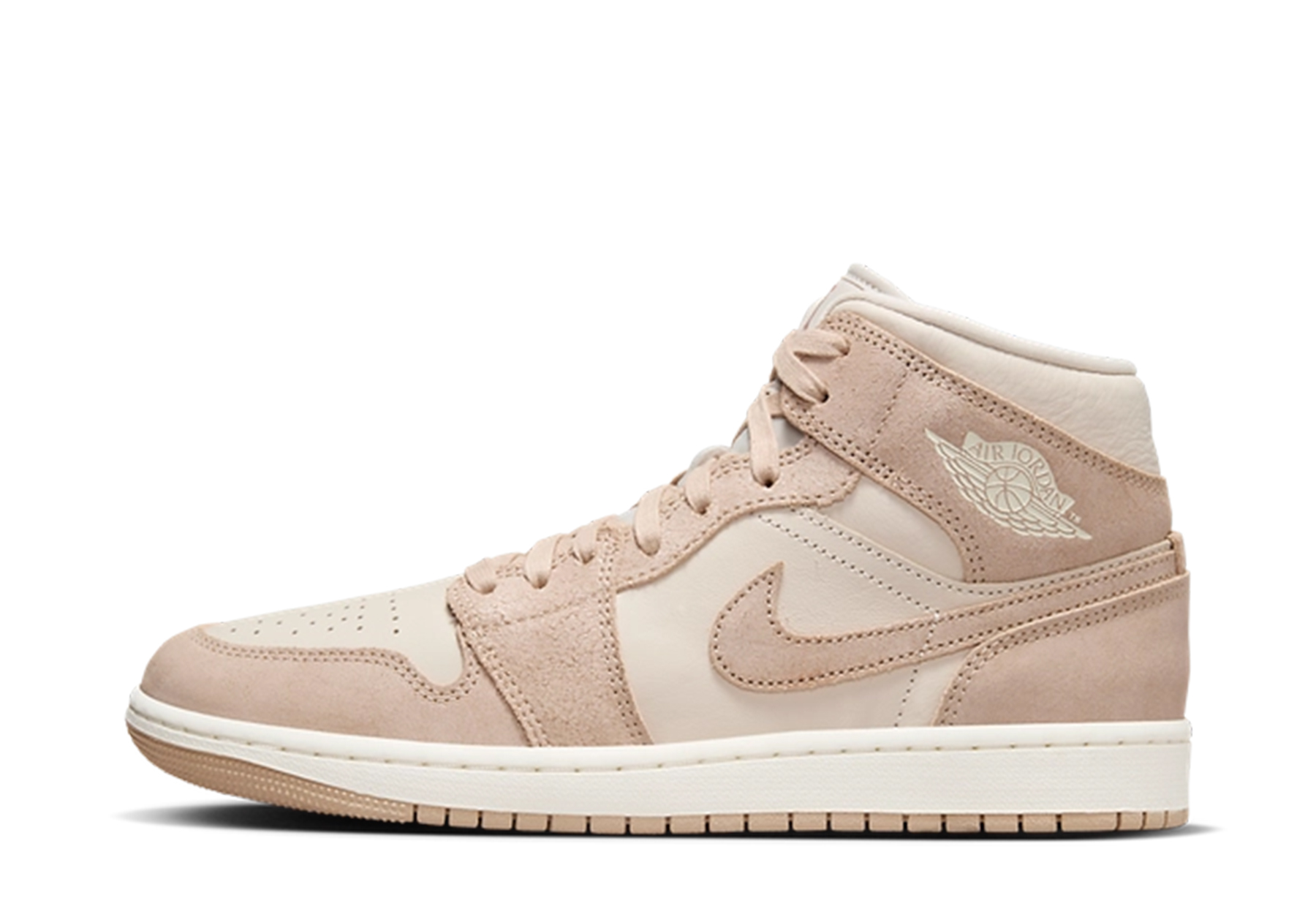 Air Jordan 1 Mid SE WMNS 'Legend Light Brown' (2024) Legend Light Brown/Legend Mid Brown/Sail sneaker – authenticated on KLEKT