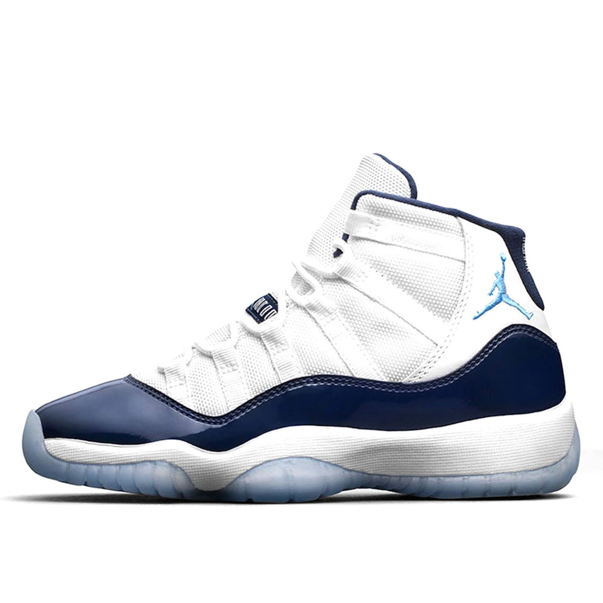 Air Jordan 11 Retro UNC White Blue Win Like 82 sneaker – authenticated on KLEKT
