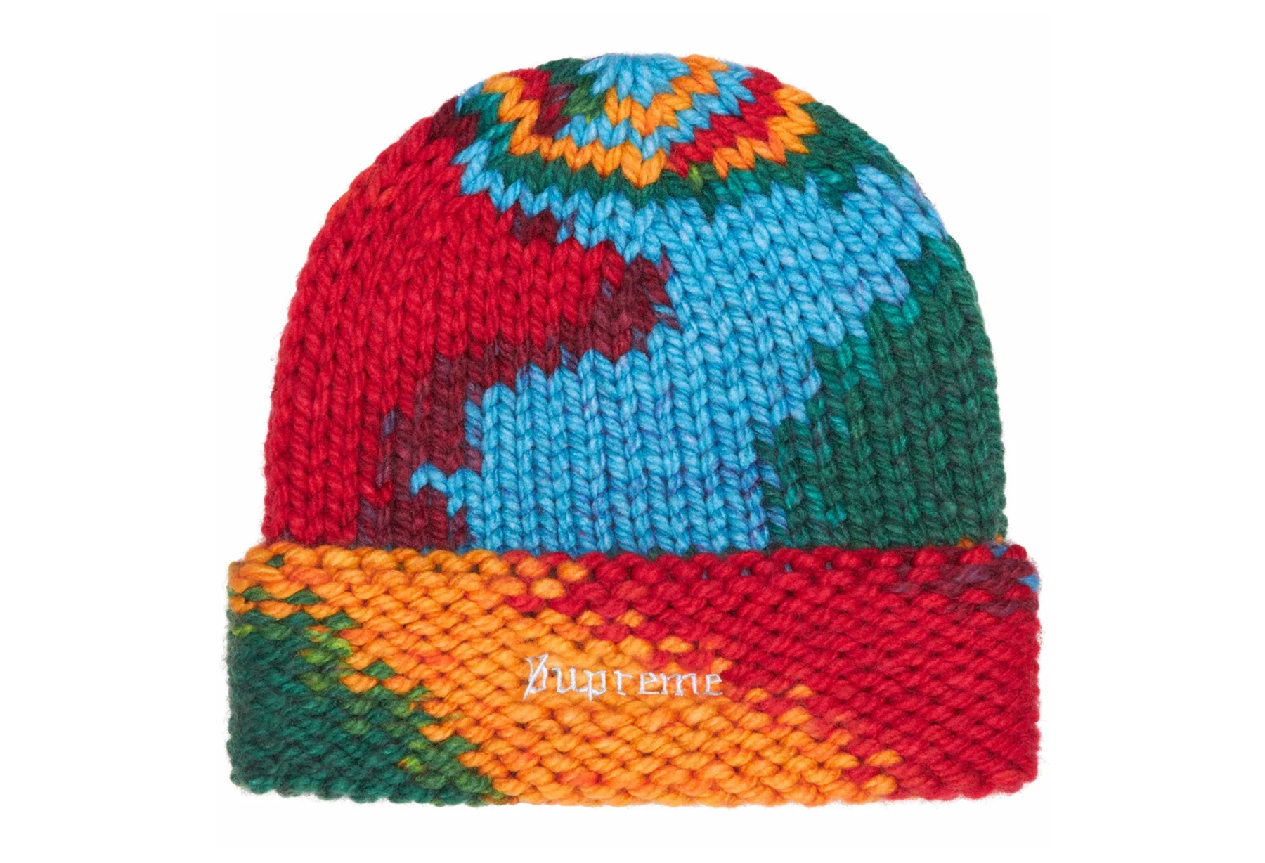 Supreme Gradient Spaced Beanie Multicolour (SS24) MULTI sneaker – authenticated on KLEKT