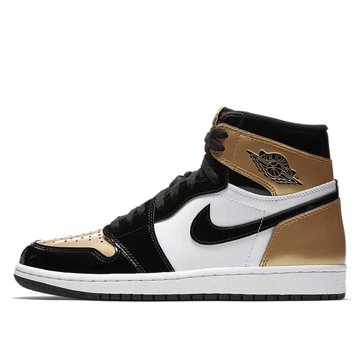 Air Jordan 1 Retro High OG NRG Gold Toe (2018) sneaker – authenticated on KLEKT