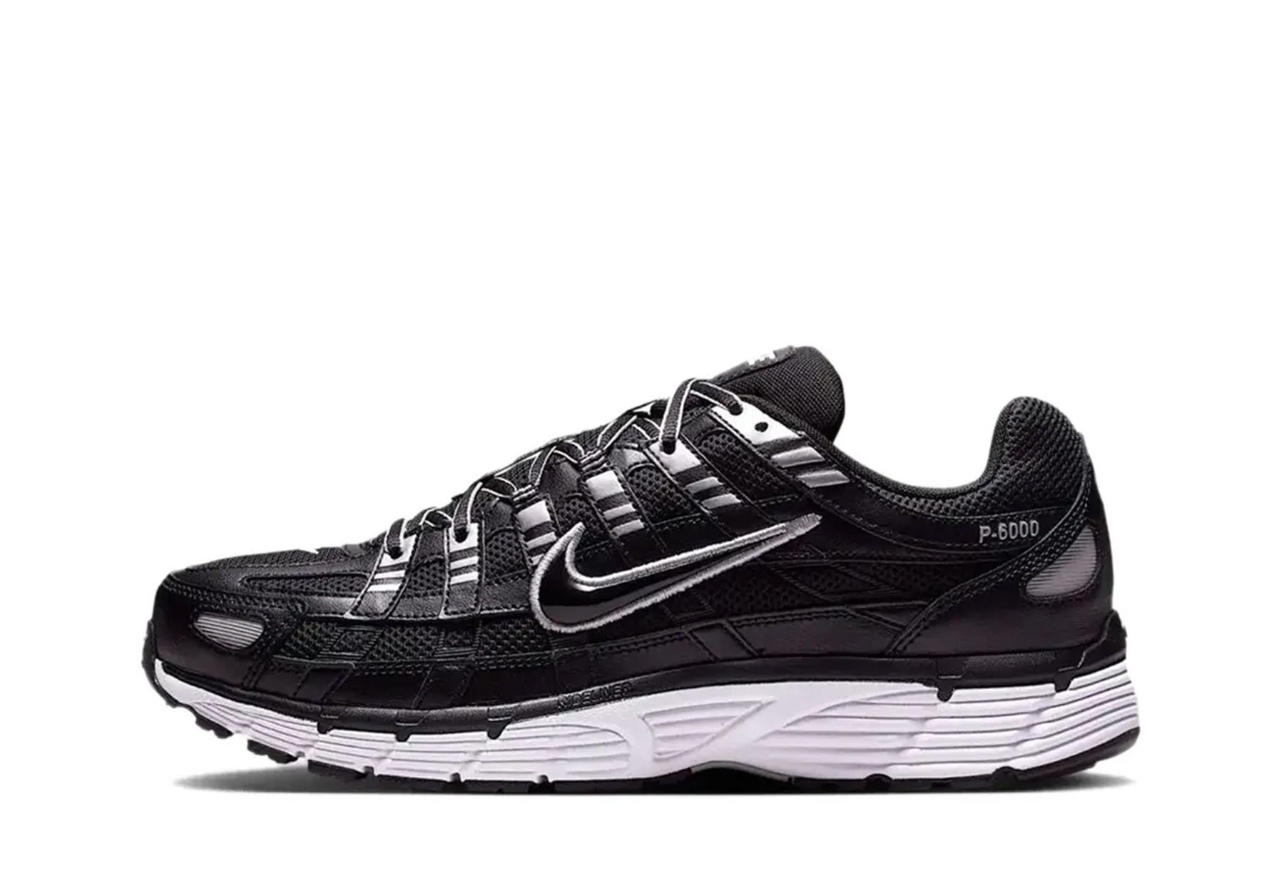 Nike P-6000 'Black White Silver' (2025) Black sneaker – authenticated on KLEKT