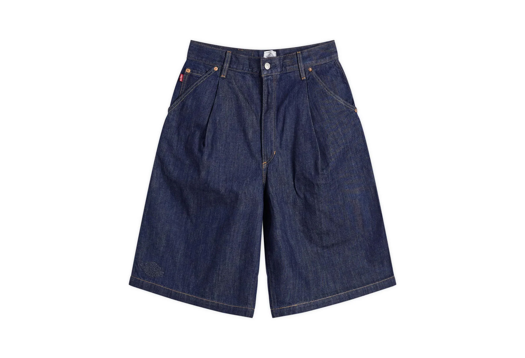 Air Jordan x Levi's Denim Baggy Shorts 'Navy Blue' (2026) NAVY sneaker – authenticated on KLEKT