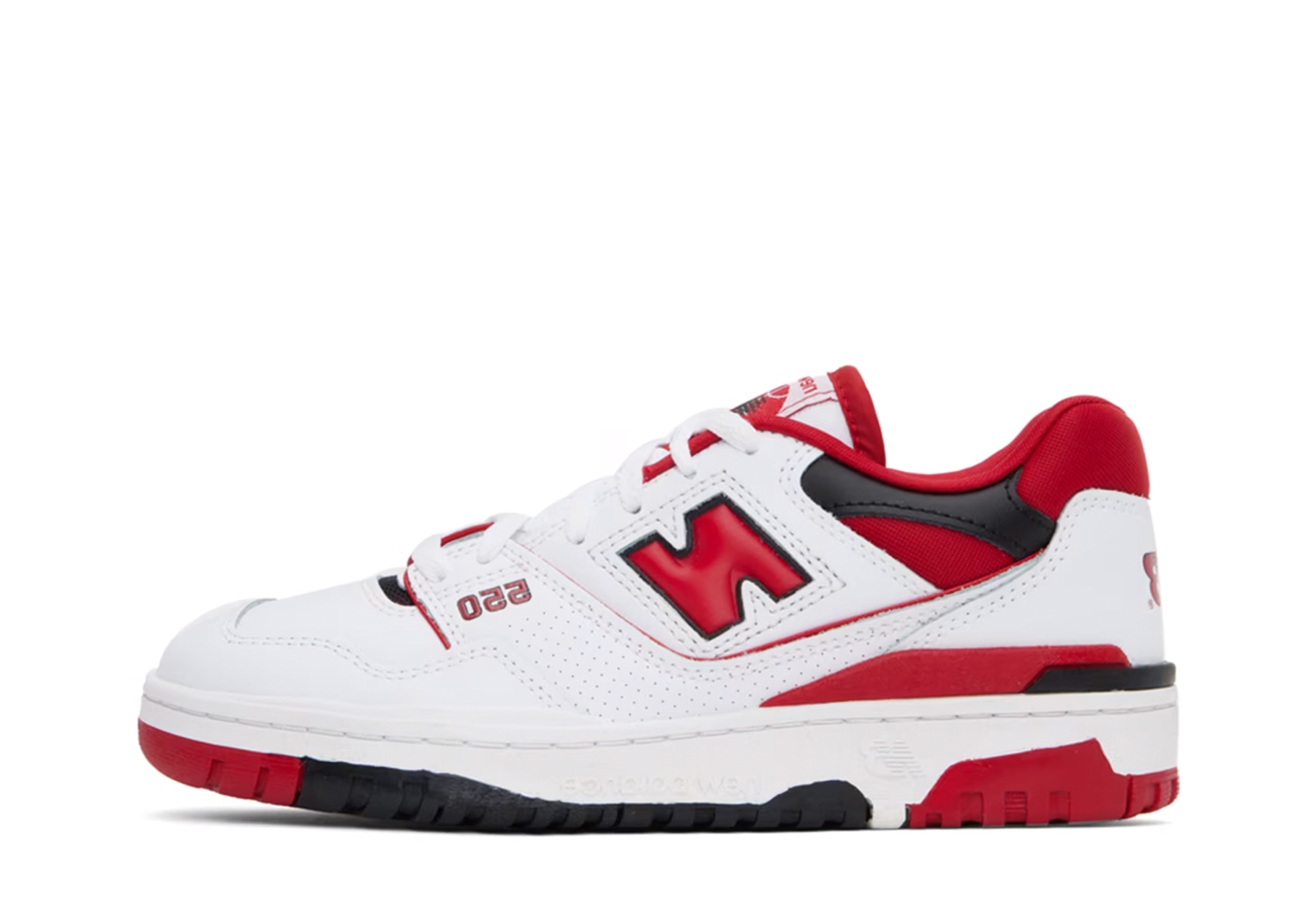 New Balance 550 'White Red' (2020) sneaker – authenticated on KLEKT