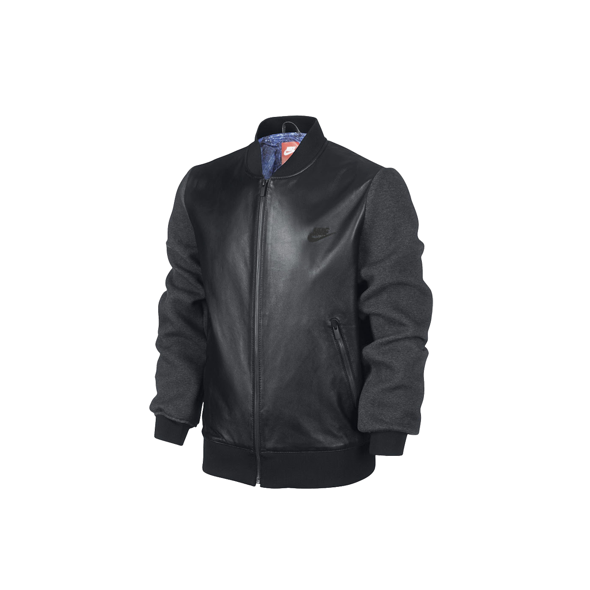 Nike CR7 Leather Track Jacket Black BLACK sneaker – authenticated on KLEKT