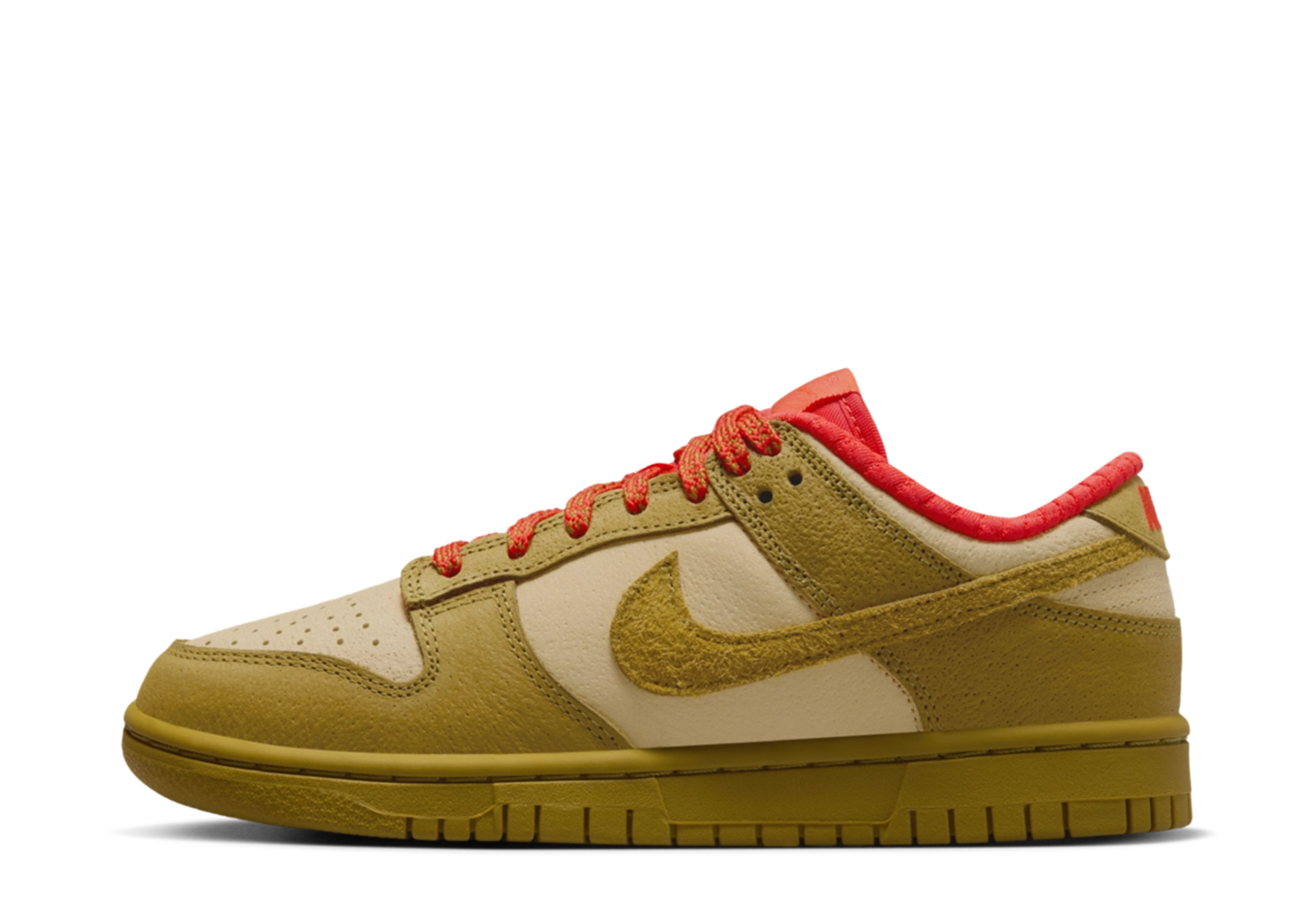 Nike Dunk Low WMNS 'Bronzine' (2023) Sesame/Bronzine/Picante Red sneaker – authenticated on KLEKT