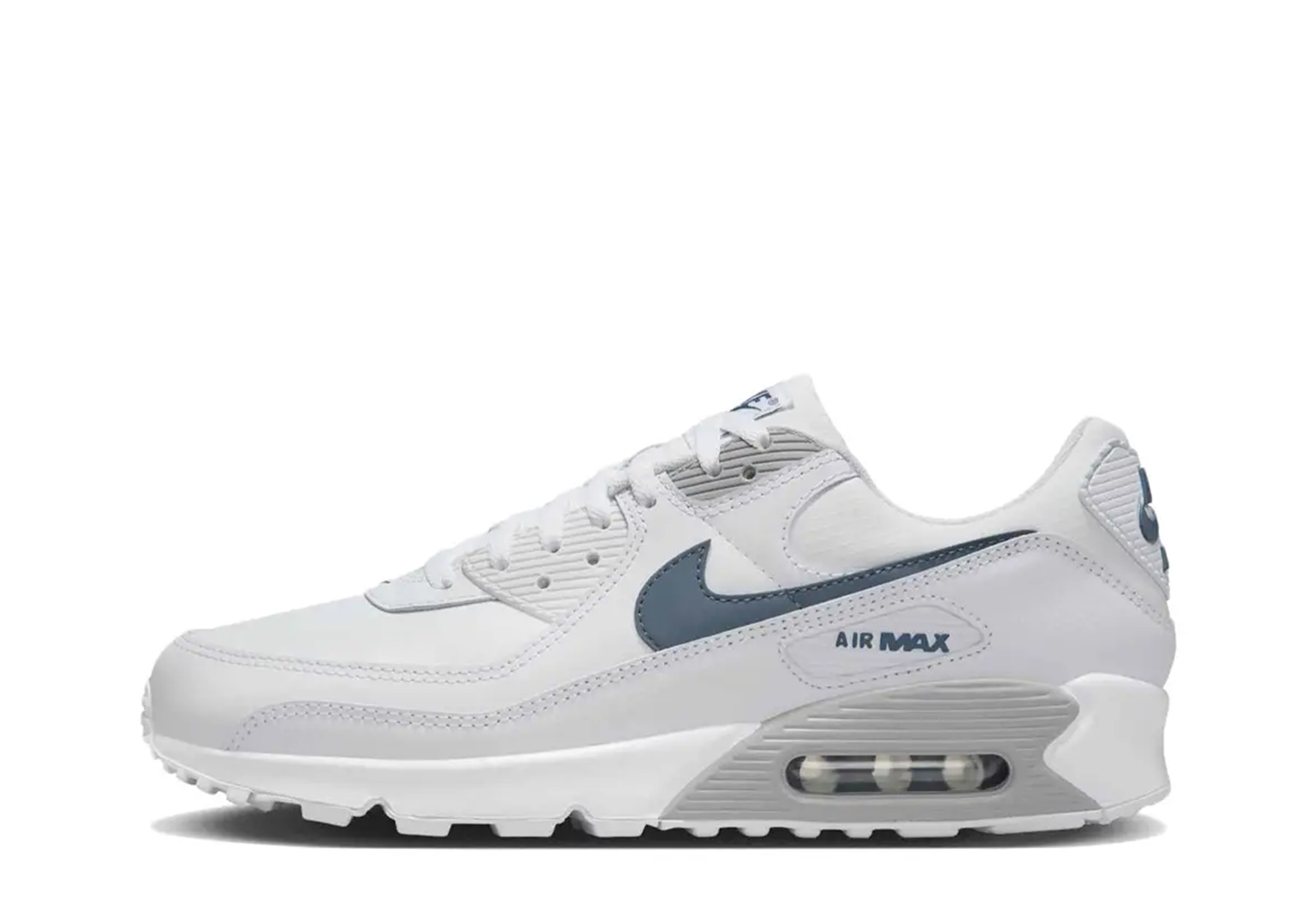 Nike Air Max 90 'Wolf Grey Diffused Blue' (2025) WHITE sneaker – authenticated on KLEKT