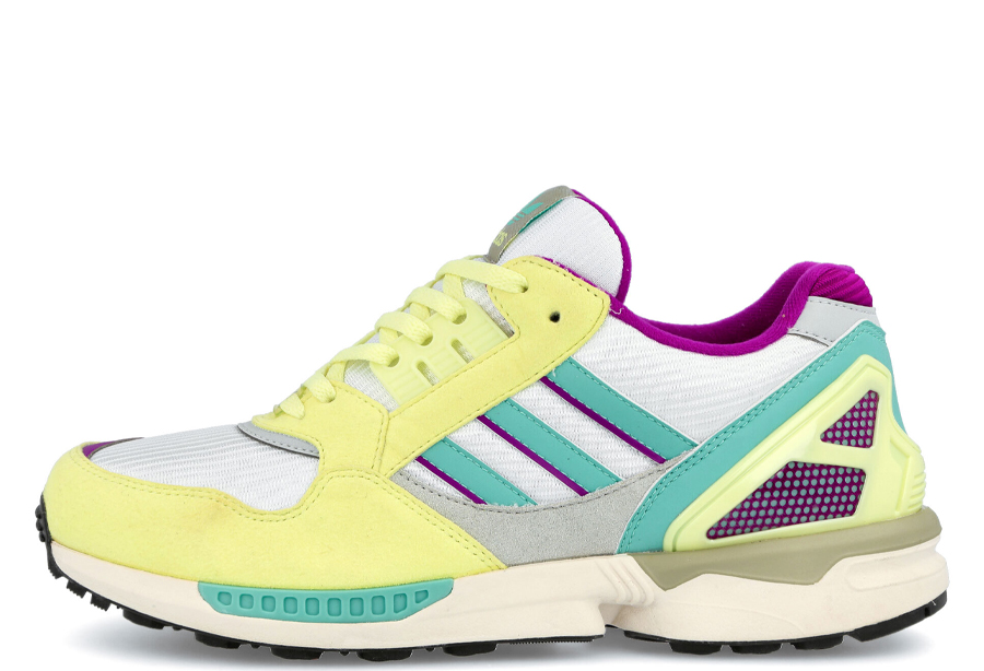 Adidas ZX 9000 Silver Electric Lime (2022) Pulse Yellow / Ash Silver / Acid Mint sneaker – authenticated on KLEKT